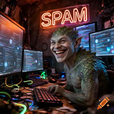 Internet-Troll by KI