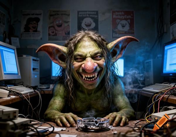 Internet-Troll by KI