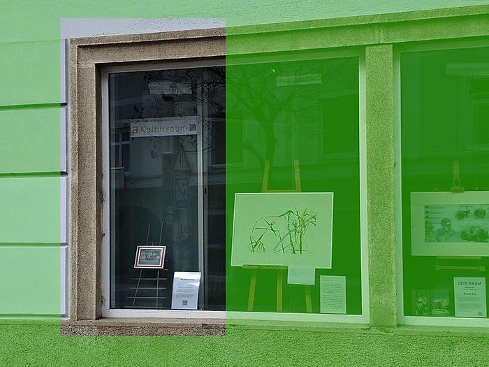 Die Nische in der Bürgergasse 12.