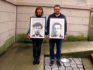 Mirjana Peitler-Selakov und Radenko Milak. (Foto: Martin Krusche) (Zum Vergrößern anklicken!)