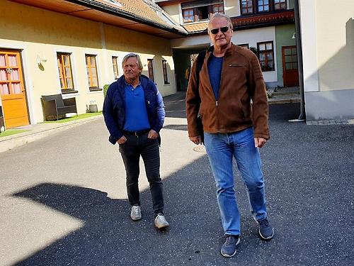 Projektleiter Peter Moser (rechts) und Fotograf Richard Mayr.