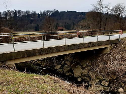 Raabbrücke nach Urscha, Status vor 2021.