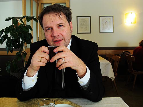 Künstler Jörg Vogeltanz zu Gast in der Region. (Foto: Martin Krusche)