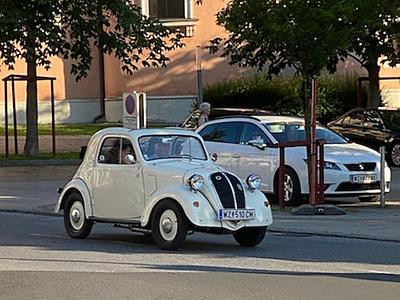 Dante Giacosas Meisterwerk: Fiat 500 Topolino, erstes Baumuster