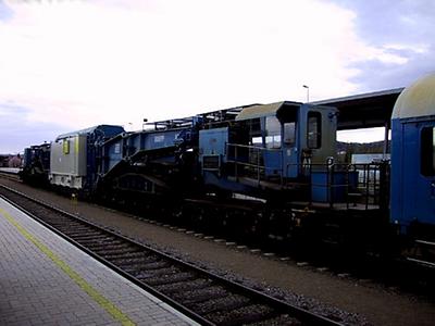 Trafo-Transport am Gleisdorfer Bahnhof