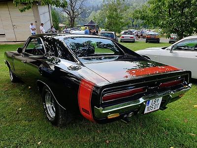 Muy Macho! Klassischer Dodge Charger, Abteilung „Mopar“, eine Muscle Car-Ikone. (Foto: Martin Krusche)