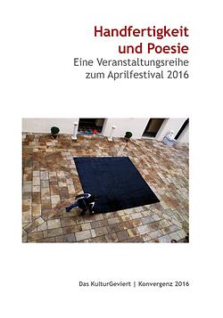 Booklet-Cover „Die Ehre des Handwerks“