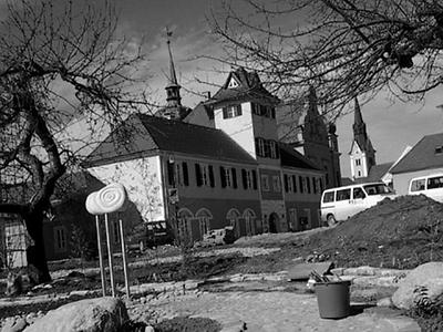 2001: das einstige rüsthaus, hier schon als heimatmuseum genutzt, damals im kontext der landesausstellung „energie“. später gab es dort laufend kulturveranstaltungen.