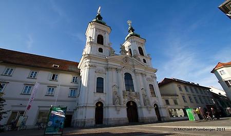 Mariahilferkirche in Graz, Bild aus dem Austriaforum