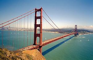 Golden Gate Bridge, Bild aus wikicommons800px-Golden_gate2.jpg