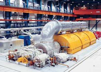 Turbogenerator von Siemens