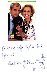 Walter Giller und Nadia Tiller (1989)