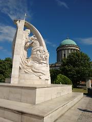 Esztergom Dom und Denkmal Papst Silvester Hl Stephan