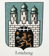 Stadtwappen Lemberg/ Lviv (Ströhl)