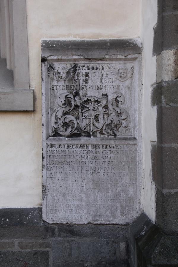 Maribor Cathedral - Tomb Stones