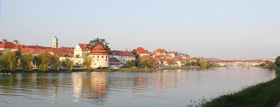 Maribor at Sunset