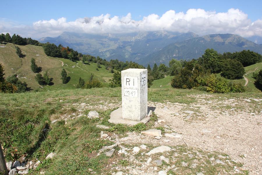 Matajur - Boundary Stone