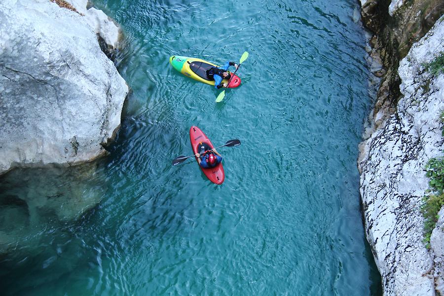 Stretch Ideal for Canoeing