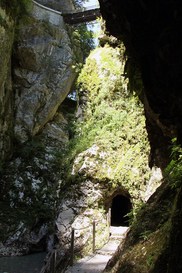 Tolmin Gorge - Devil's Bridge