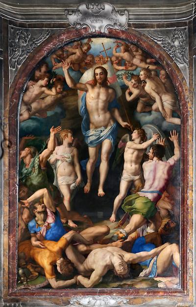 Auferstehung Christi, Agnolo Bronzino, 1552