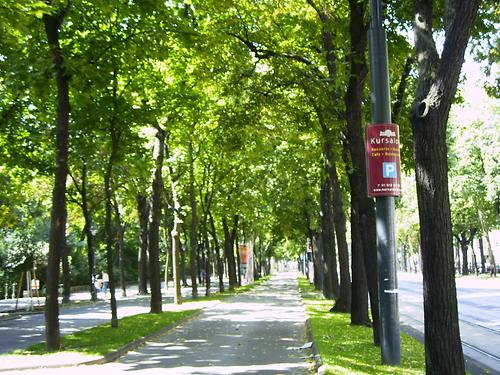 Parkring, links Stadtpark