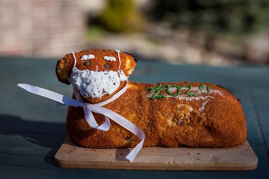 Tschechisches Osterlamm, traditionelles Gebäck