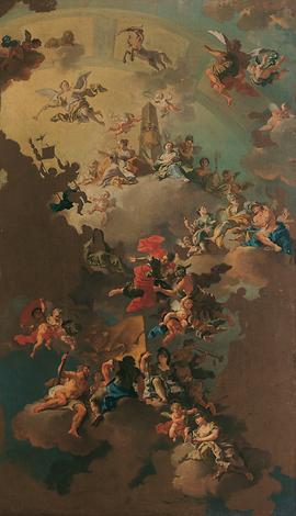 Allegorie auf die glückliche Regierung Mährens, 1734