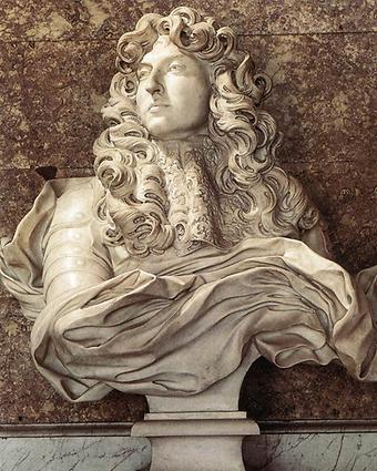 Ludwig XIV. Weißer Marmor, Gian Lorenzo Bernini (1598–1680), 1665