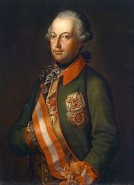 Kaiser Joseph II. Öl auf Leinwand, um 1780