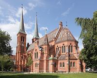 Brigittakirche, entworfen von Friedrich Schmidt, erb. 1867-74