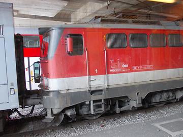 E-Lok ÖBB 1142 …(?). Bhf. Spittelau