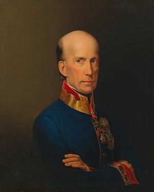 Johann, Erzherzog von Österreich. Öl auf Leinwand, um 1840