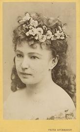 Ilma de Murska (Ilma von Murska), kroatische Opernsängerin (Sopran) und Gesangspädagogin, Weltstar zu ihrer Zeit, bekannt als 'die kroatische Nachtigall', 1864 bis 1873 in Wien tätig. Um 1864/73
