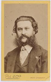 Johann Strauss Sohn (Johann Strauss II), der Walzerkönig, 1870er Jahre - Foto: Französischen Nationalbibliothek (BNF), Wikimedia Commons - Gemeinfrei