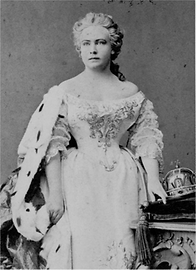 Marie Geistinger, österreichische Schauspielerin und Sängerin (Sopran). Sie galt zur ihrer Zeit als Weltstar; Zeitgenossen priesen sie als 'Königin der Operette'. Wirkte an der Uraufführung der Strauß-Operette 'Die Fledermaus' 1874 mit'