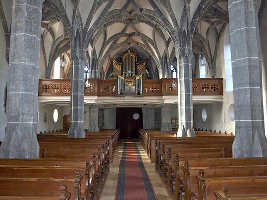 Weistrach, Pfarrkirche (Innen) - Foto: Wikimedia Commons - Gemeinfrei