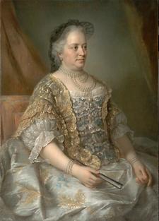 Titular-Kaiserin Maria Theresia, Jean-Étienne Liotard, 1762; Albertina Wien - Foto: Wikimedia Commons - Gemeinfrei