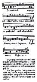 'In dulci iubilo', Klug’schen Gesangbuch 1533