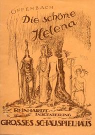 Titelbild der Begleitpublikation zu 'Die schöne Helena', Berlin 1832