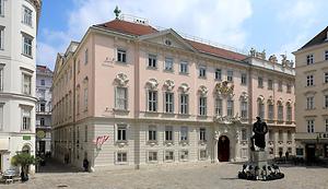 Ehem. Böhmische Hofkanzlei, Wien-Innere Stadt, Judenplatz 11 - Heute Sitz des Verwaltungsgerichtshofs