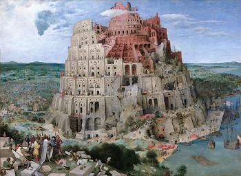 Pieter Bruegel d. Ä.: Turmbau zu Babel, 1563