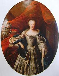 Christine Louise von Öettingen, Herzogin von Braunschweig-Wolfenbüttel, um 1720