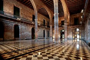 Gotischer Vertragssaal der Llotja de Mar, Barcelona