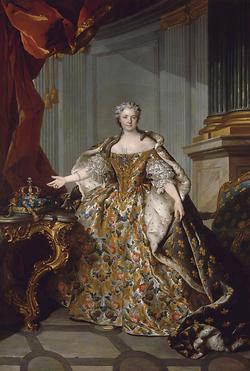 Maria Leszczyñska, seit 1725 mit König Ludwig XV. von Frankreich verheiratet