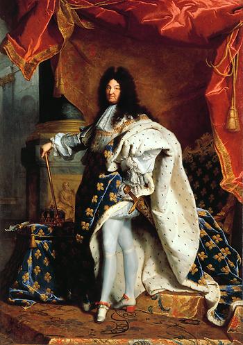 König Ludwig XIV. von Frankreich: 'Der Staat bin ich'