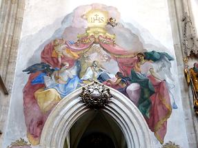 Heiliger Franz Xaver, Fresko, Piaristenkirche Krems