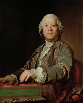 Christoph Willibald Gluck am Spinett, Joseph Siffred Duplessis, 1775; KHM Wien - Foto: Wikimedia Commons - Gemeinfrei