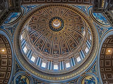 Petersdom, Innen, Kuppel - Foto: Gary Ullah (from UK), Wikimedia Commons - Gemeinfrei