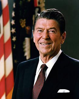 US-Präsident Ronald Reagan Offizielles Porträt 1981