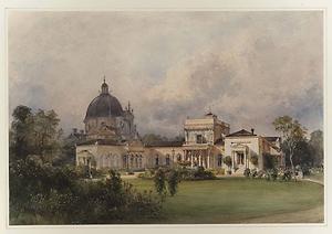 Ehemalige Villa Metternich nahe Salesianerinnenkirche, Rennweg, 1843